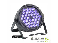 Ibiza Projector PAR c/ 36 Leds 3W UV DMX Ibiza Projector PAR c/ 36 Leds 3W UV DMX